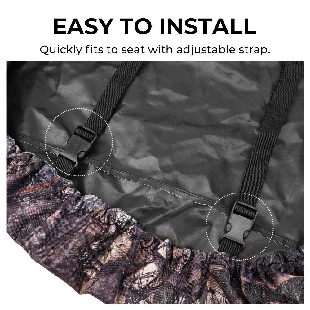 Foto 5 pulgar | Funda De Asiento Para Vehículos Todo Terreno Kemimoto  Resistente Al Agua  Universal  Camuflaje - Venta Internacional.