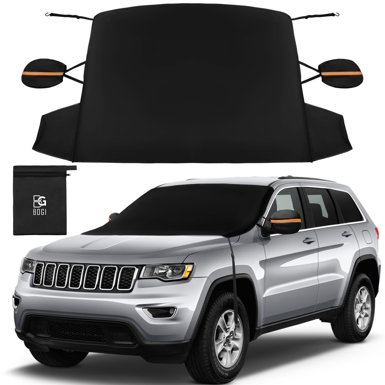 Foto 1 | Funda De Parabrisas Bogi Para Coche Impermeable Al Hielo Y La Nieve  77 X 47 Cm - Venta Internacional.