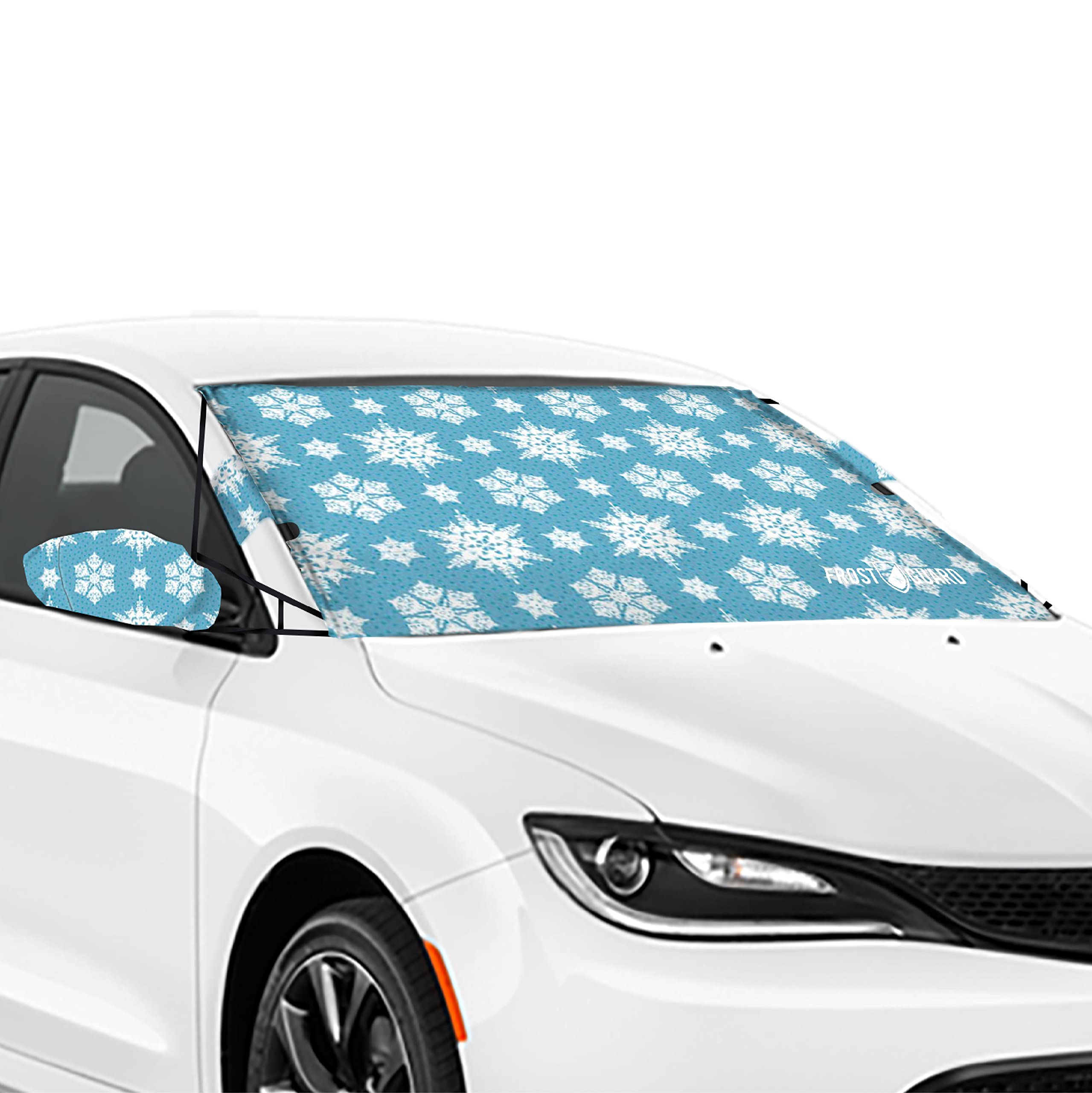 Foto 2 pulgar | Funda De Parabrisas De Invierno Frostguard Vortex Premium Snowy Lace - Venta Internacional.