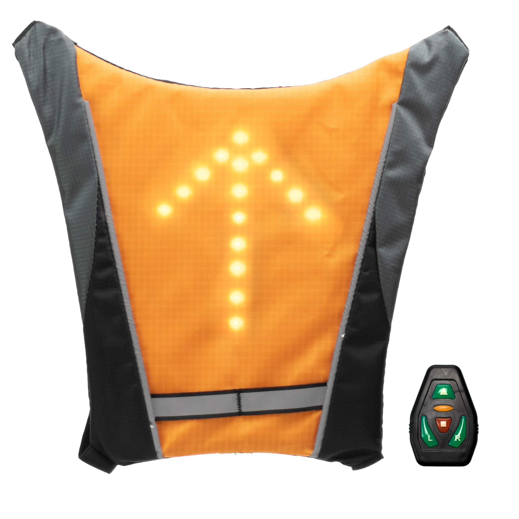 Arnes Para Mochila Con Indicador Arnes Naranja Kinlley