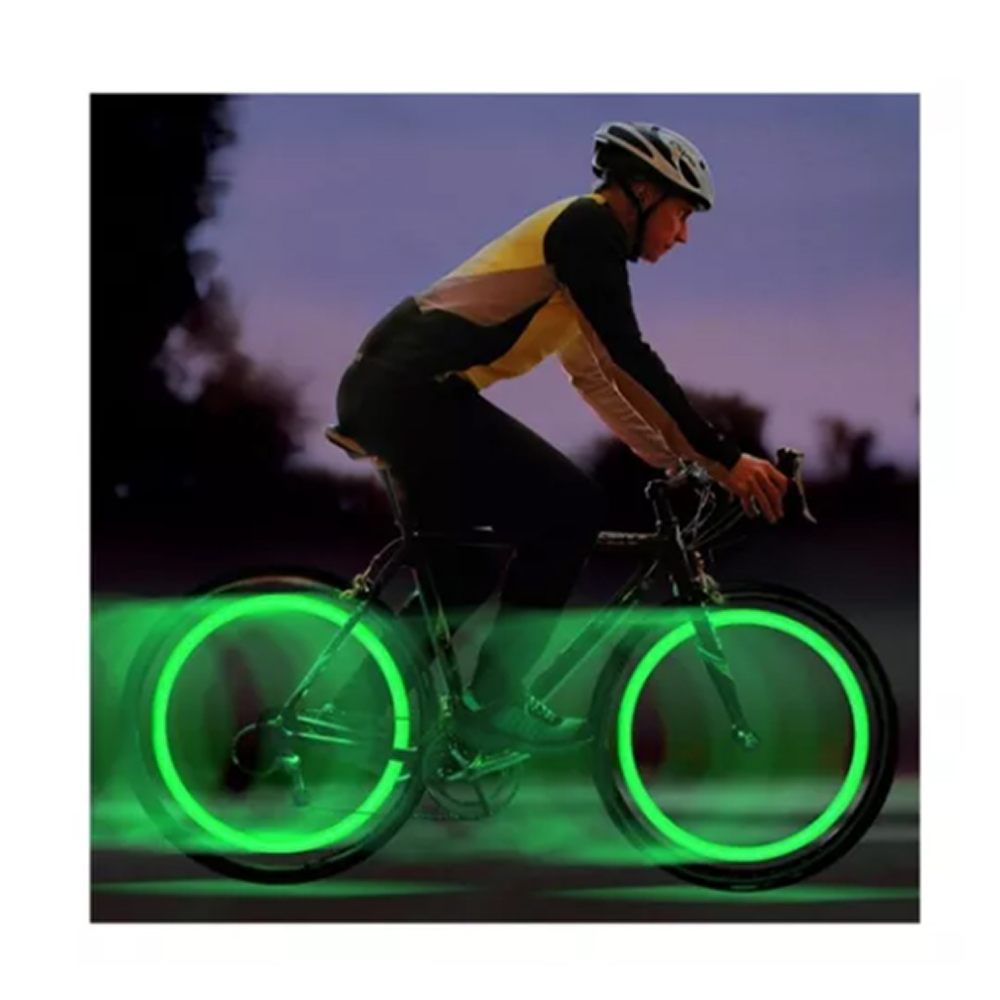 Foto 4 pulgar | Luz Led Señal Para Bicicleta 2 Pzs Verde Neón Nite Ize Mod.nse2-03-28