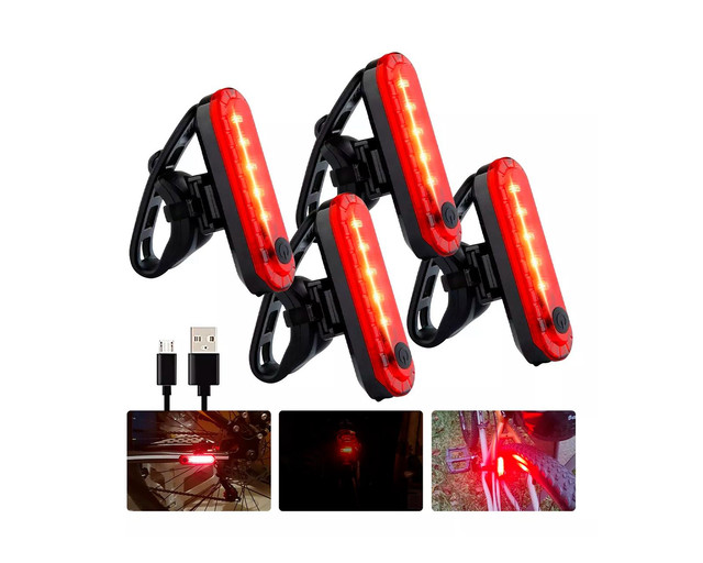 Foto 2 pulgar | 4pz Luces Usb Rec Led 4 Md