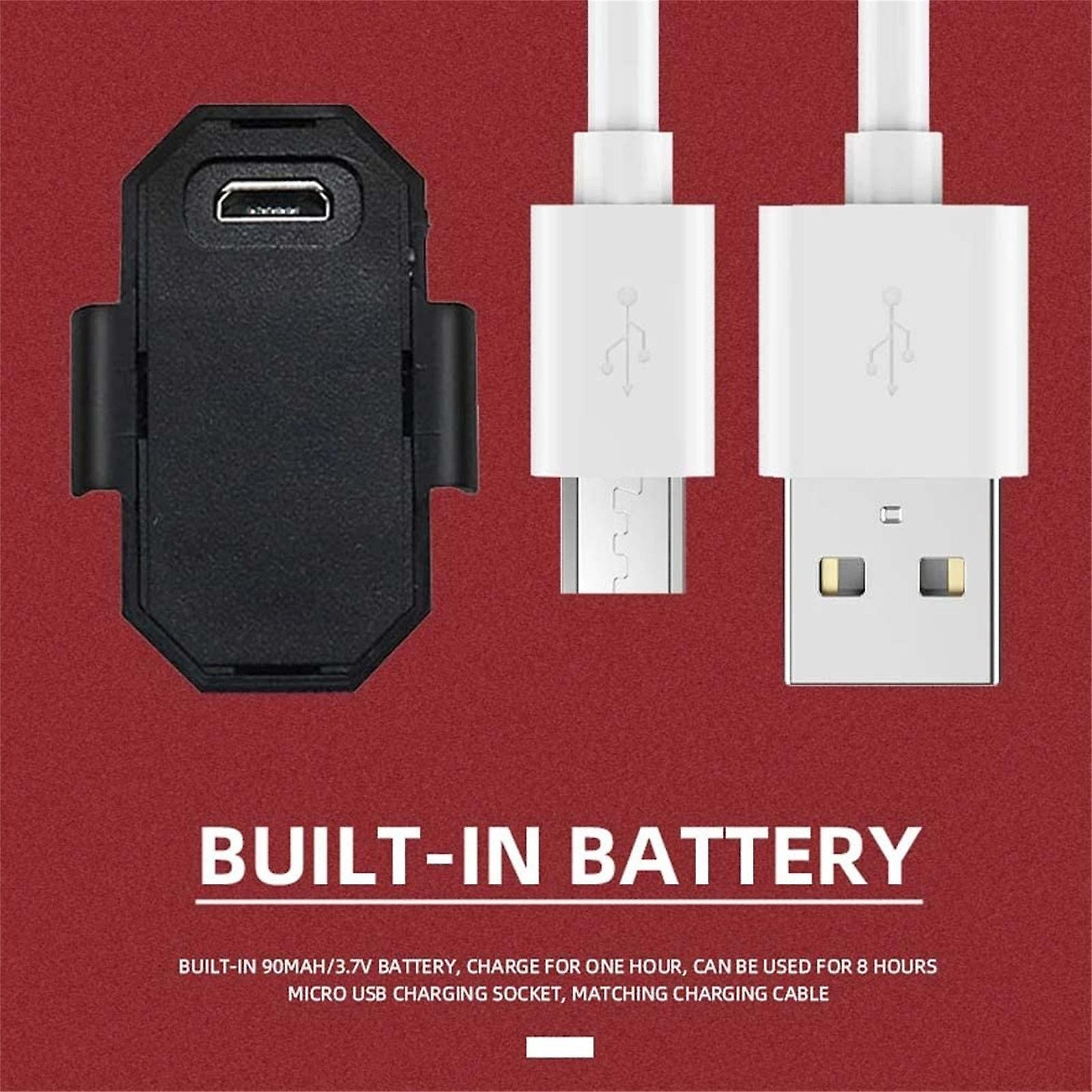 Foto 4 pulgar | Luces Estroboscópicas Led Huoguo De 4 Colores Con Carga Usb Para Bicicleta - Venta Internacional.