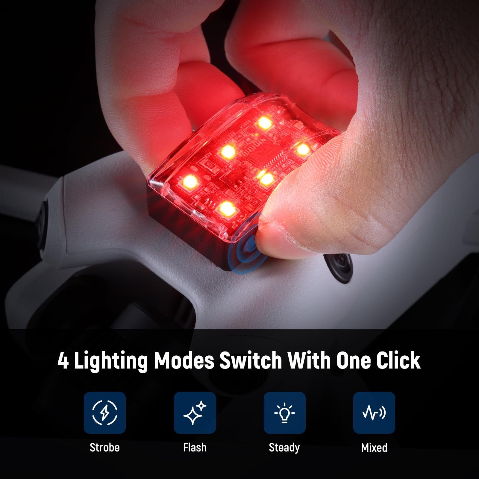 Foto 6 pulgar | Luz Estroboscópica Para Drones Neewer Dl6r, Vuelo Nocturno Anticolisión - Venta Internacional.