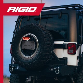Foto 6 | Luz Trasera Rigid Industries Chase-90133 Roja Con 3 Modos - Venta Internacional.