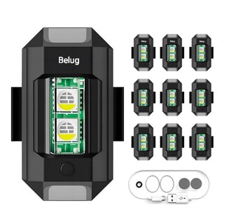 Foto 1 | ''10p Luces Mini Luz Led Estrobo Para Bicicleta Moto 7 Colores ''