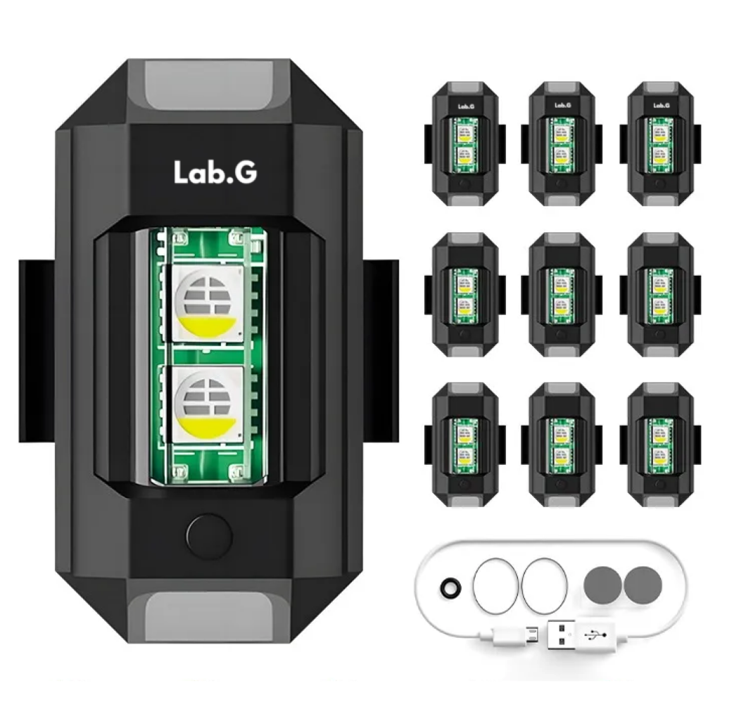 Foto 2 pulgar | ''10p Luces Mini Luz Led Estrobo Para Bicicleta Moto 7 Colores ''