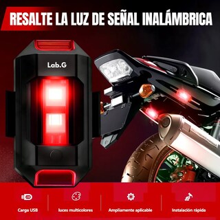 Foto 3 | ''10p Luces Mini Luz Led Estrobo Para Bicicleta Moto 7 Colores ''