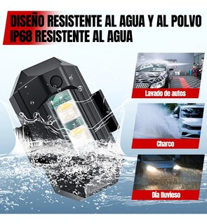 Foto 5 | ''10p Luces Mini Luz Led Estrobo Para Bicicleta Moto 7 Colores ''