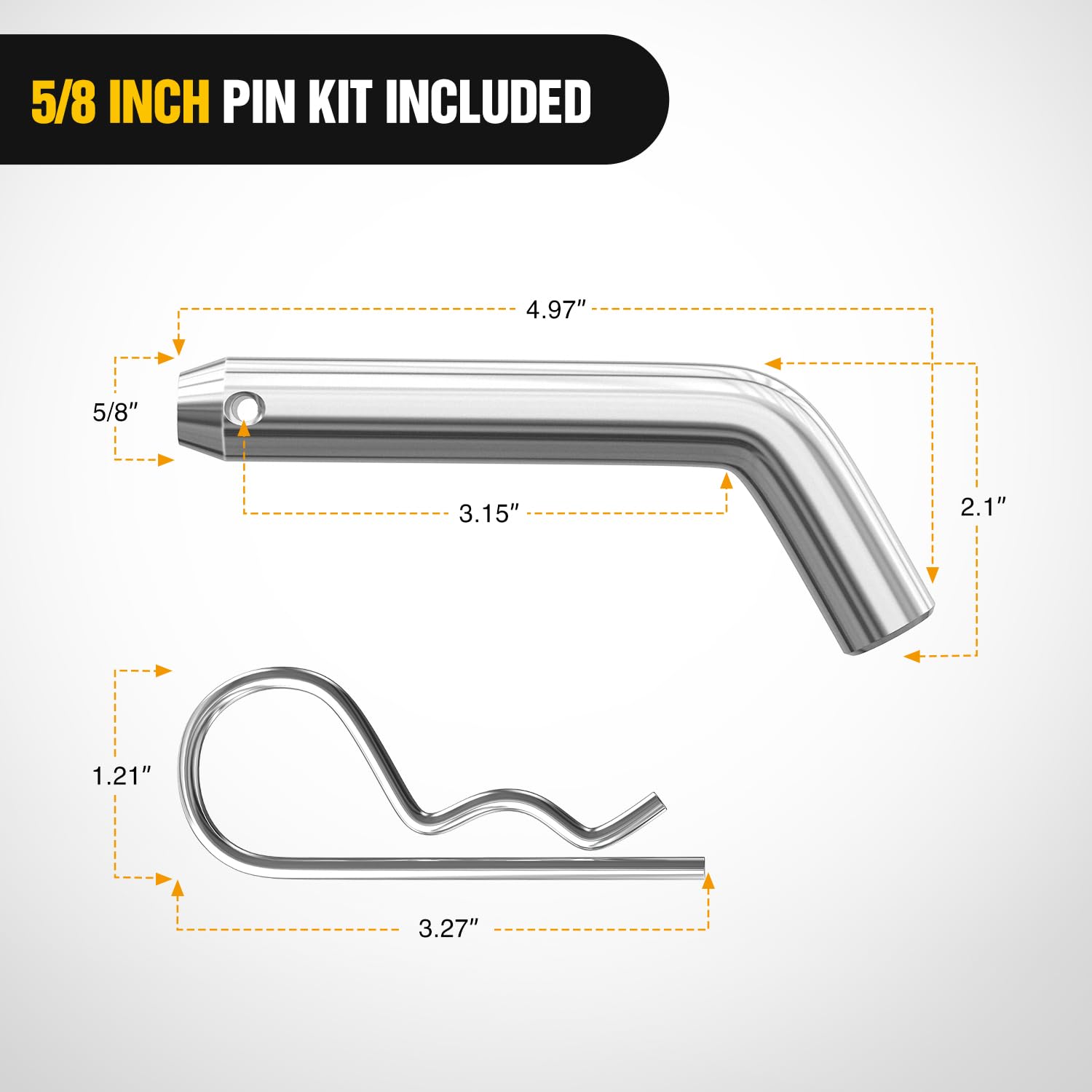 Foto 6 pulgar | Soporte De Enganche Para Remolque Nilight Forjado Con Bola De 2-5/16 Pulgadas, 1500 Libras - Venta Internacional.