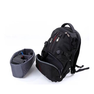 Foto 2 | Mochila para Laptop y Cámara Fotográfica Premium Tec4home con Compartimento para Dslr, Lente, Batería y Cargador