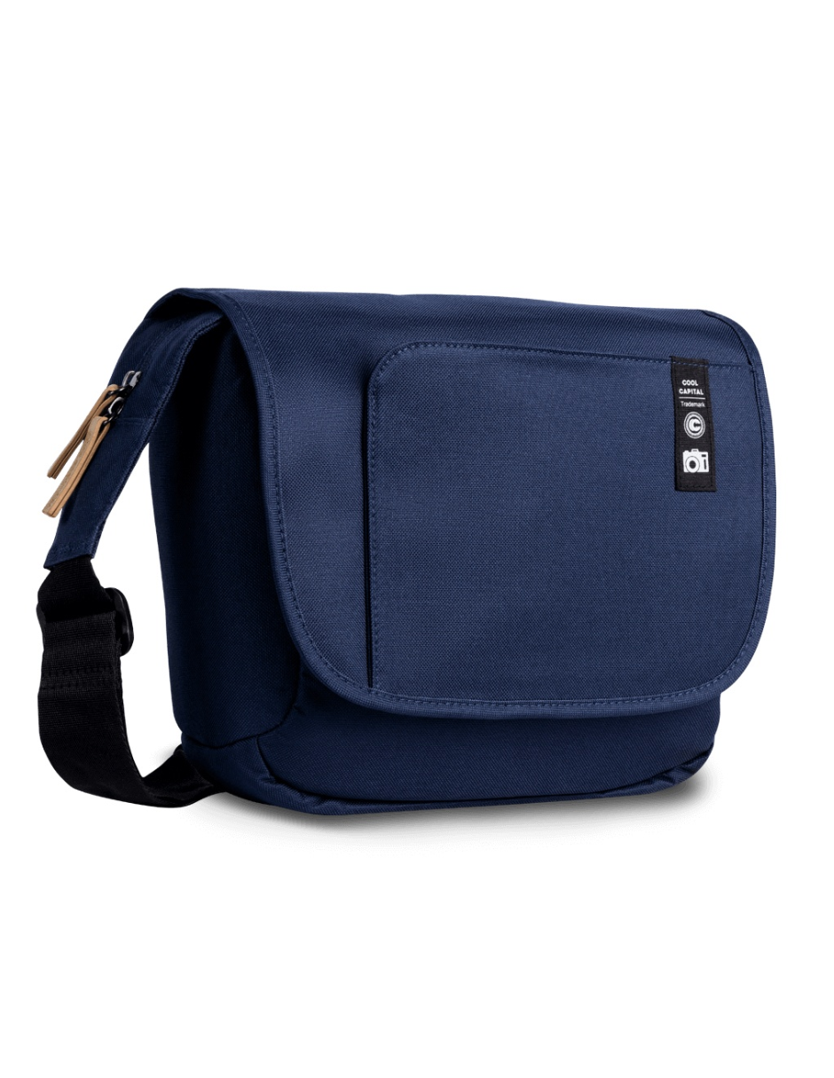 Estuche Para Cámara Profesional Messenger Bag Cool Capital Color Azul