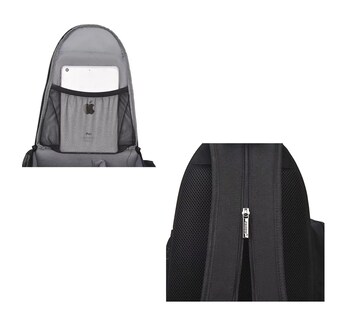 Foto 4 | Mochila De Hombro Lab.g A Prueba De Agua Para Cámara Negro