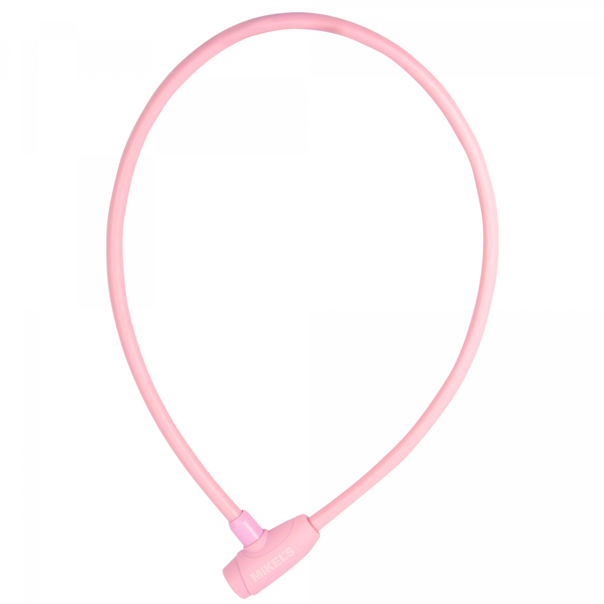 Foto 2 pulgar | Cable Candado con Llaves marca Mikel´s modelo C-121R color Rosa (1 Mt)