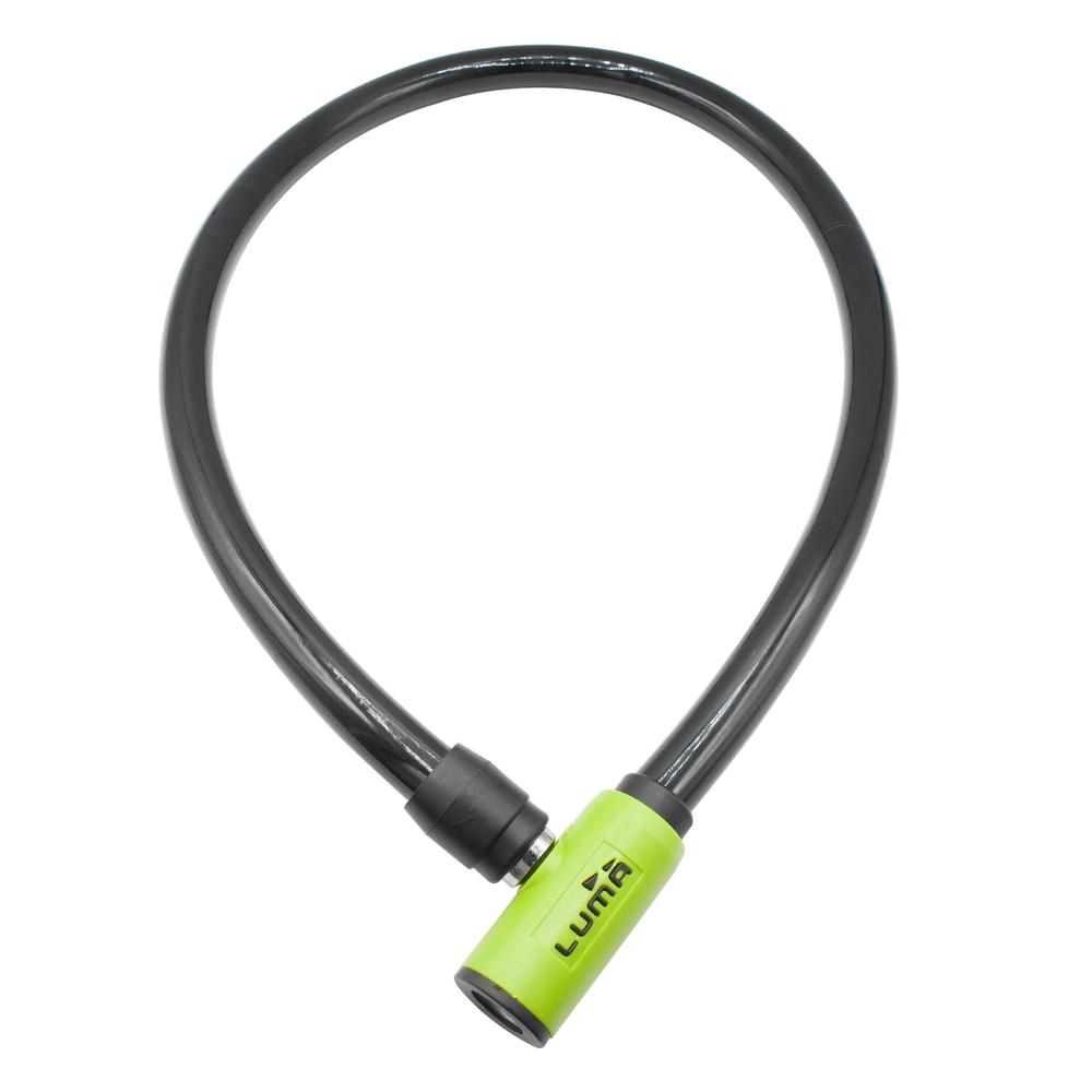 Foto 4 pulgar | Candado para Bicicleta Luma Cable Look color Negro Cable S:4/10 100cmx20mm