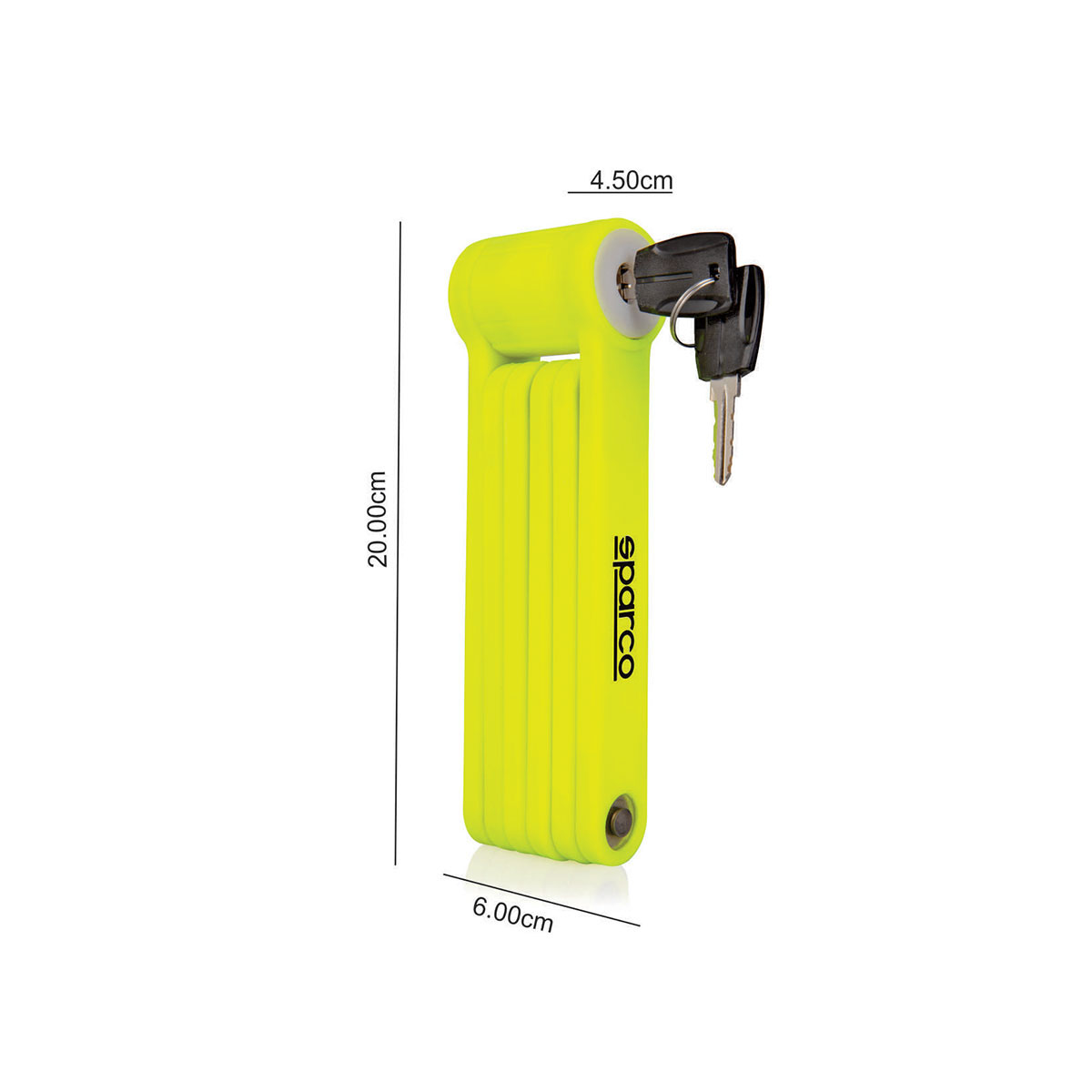 Foto 3 pulgar | Candado Plegable De Seguridad Para Bicicleta Sparco