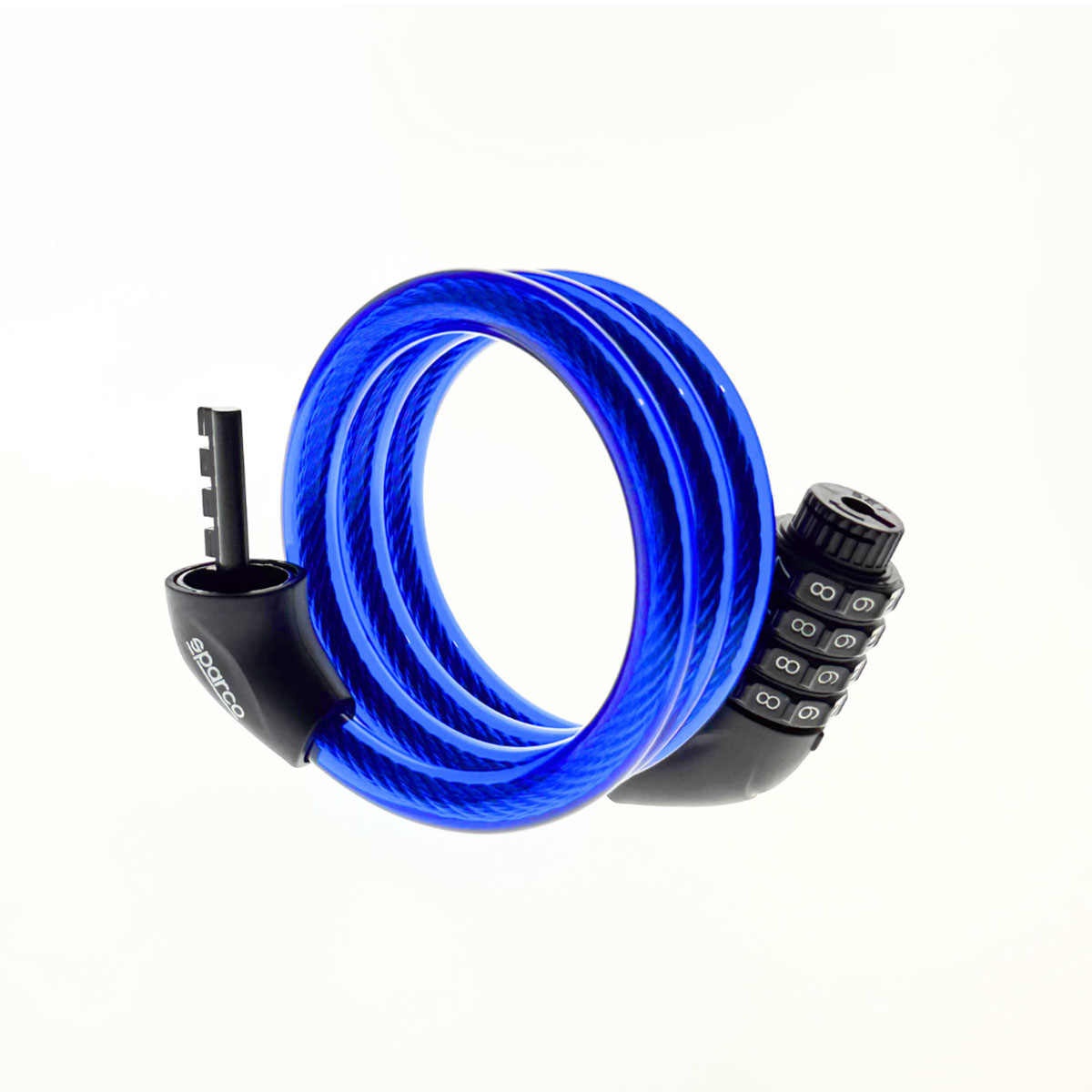 Candado Sparco Se804bl Para Bicicleta Ligero Y Seguro