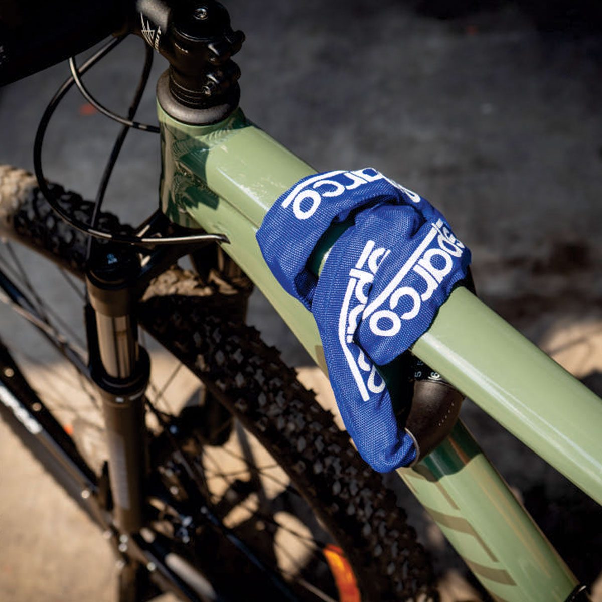 Foto 6 | Candado De Cadena Alta Seguridad Bicicleta Sparco Se806bl