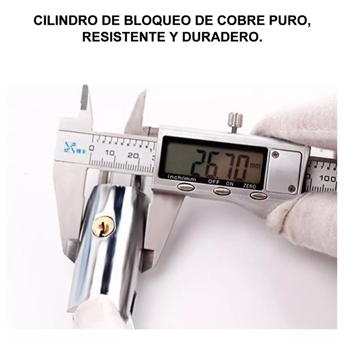Foto 4 pulgar | Cerradura De Cadena Lab.g Antirrobo Para Bicicleta Y Motocicleta Negro