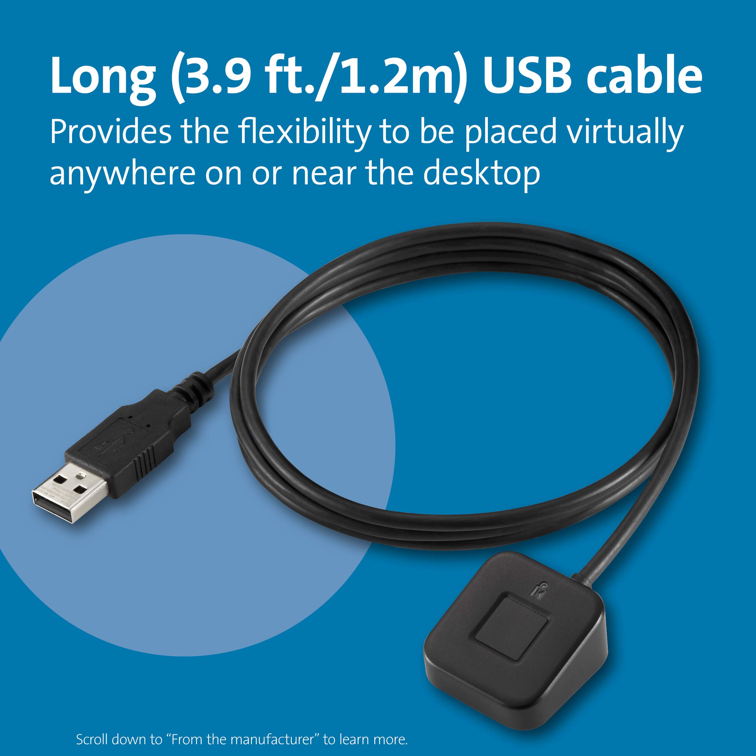 Foto 5 pulgar | Lector Usb De Huellas Dactilares Kensington Verimark Desktop - Venta Internacional.