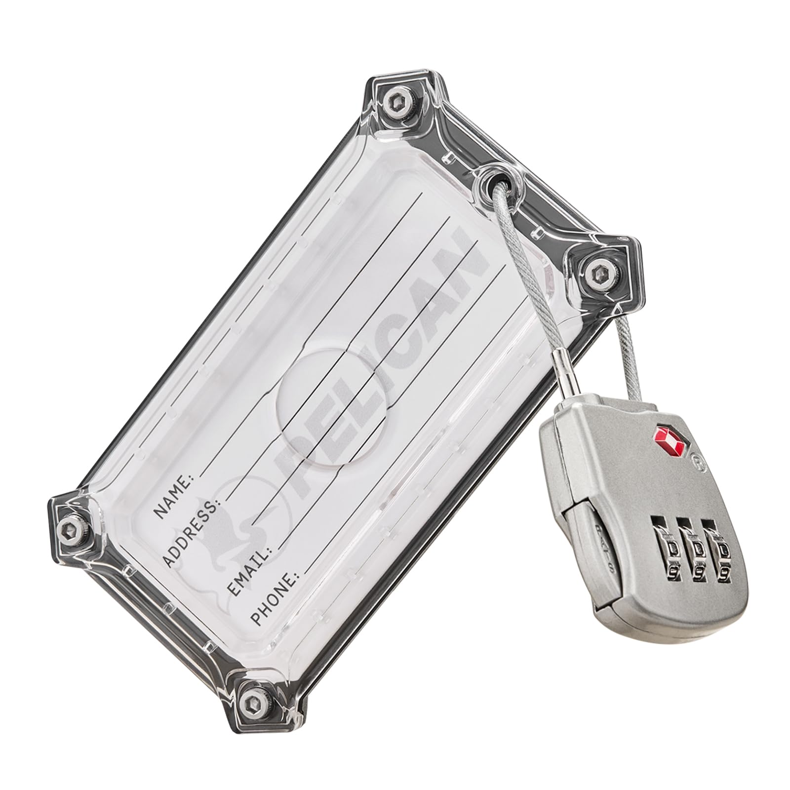 Foto 2 | Candado De Equipaje Pelican Airtag Tracker Con Cable Tsa De Titanio - Venta Internacional.
