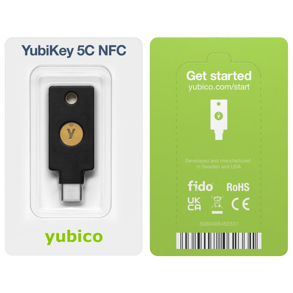 Foto 8 pulgar | Llave De Seguridad Yubico Yubikey 5c Nfc 2fa Usb-c/nfc Fido Cert - Venta Internacional.
