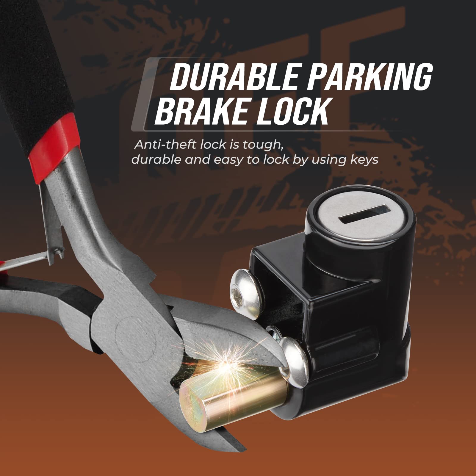 Foto 4 pulgar | Palanca De Freno De Estacionamiento Con Bloqueo Kemimoto Can-am Ryker 2019-2024 - Venta Internacional.