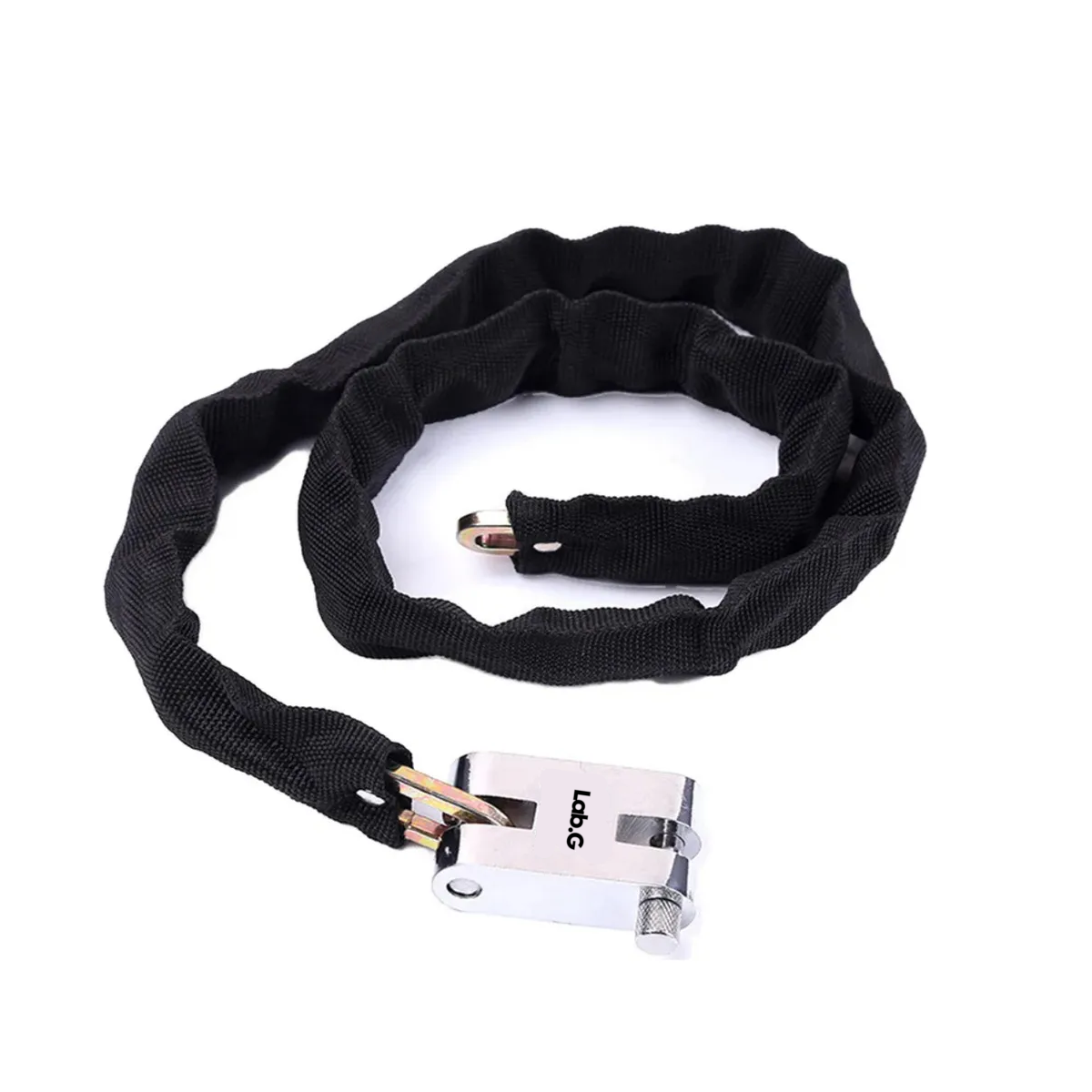 Foto 1 | Candado Cadena Reforzado Alta Seguridad Para 1.2m Lab.g Negro
