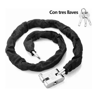 Foto 2 | Candado Xtellar De Cadena Para Motocicleta Y Bicicleta 1 2 M