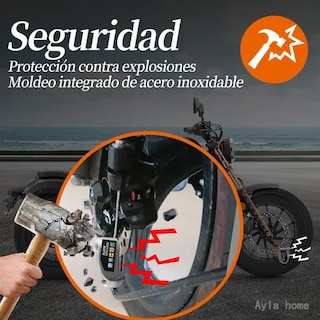 Foto 4 | Candado De Disco Xtellar Para Moto Con Alarma 120db