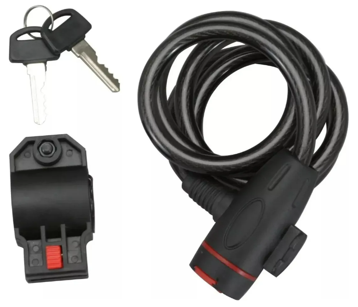 Foto 1 | Xtellar Candado Con Cadena De Acero De Seguridad Premium Para Bicicleta O Moto De 1.2m