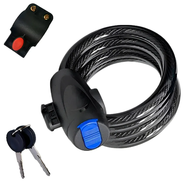 Foto 2 pulgar | Xtellar Premium Candado Cadena De Seguridad Antirrobo Para Bicicleta Reforzado