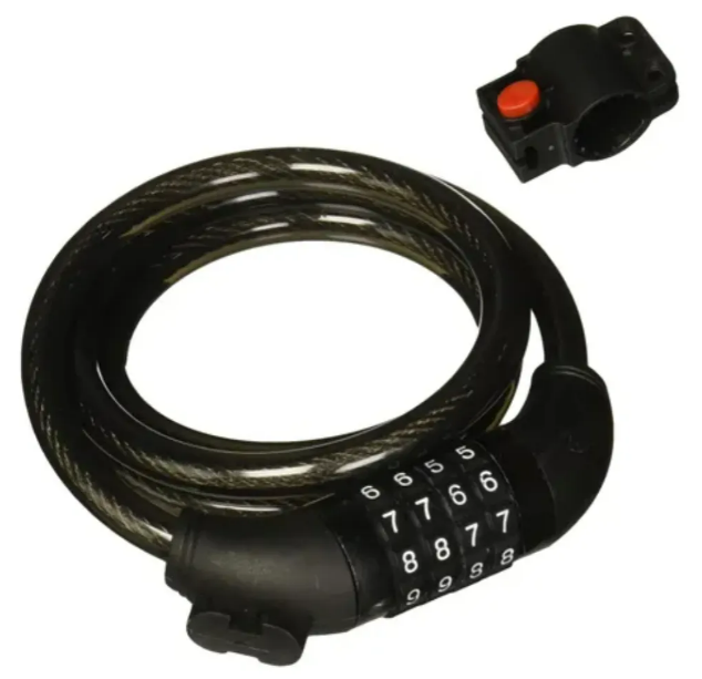 Foto 2 pulgar | Candado Premium Xtellar Para Bicicletas De Alta Seguridad  Resistente Y Retráctil