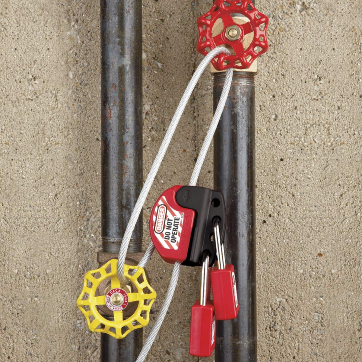 Foto 6 pulgar | Cable De Acero Lockout Tagout Master Lock S806 Ajustable - Venta Internacional.
