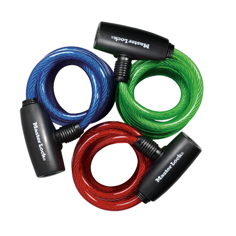 Foto 1 | Cables Master Lock 8127tri Para Candado Para Bicicleta  Paquete De 3 Unidades  Con Llave - Venta Internacional.