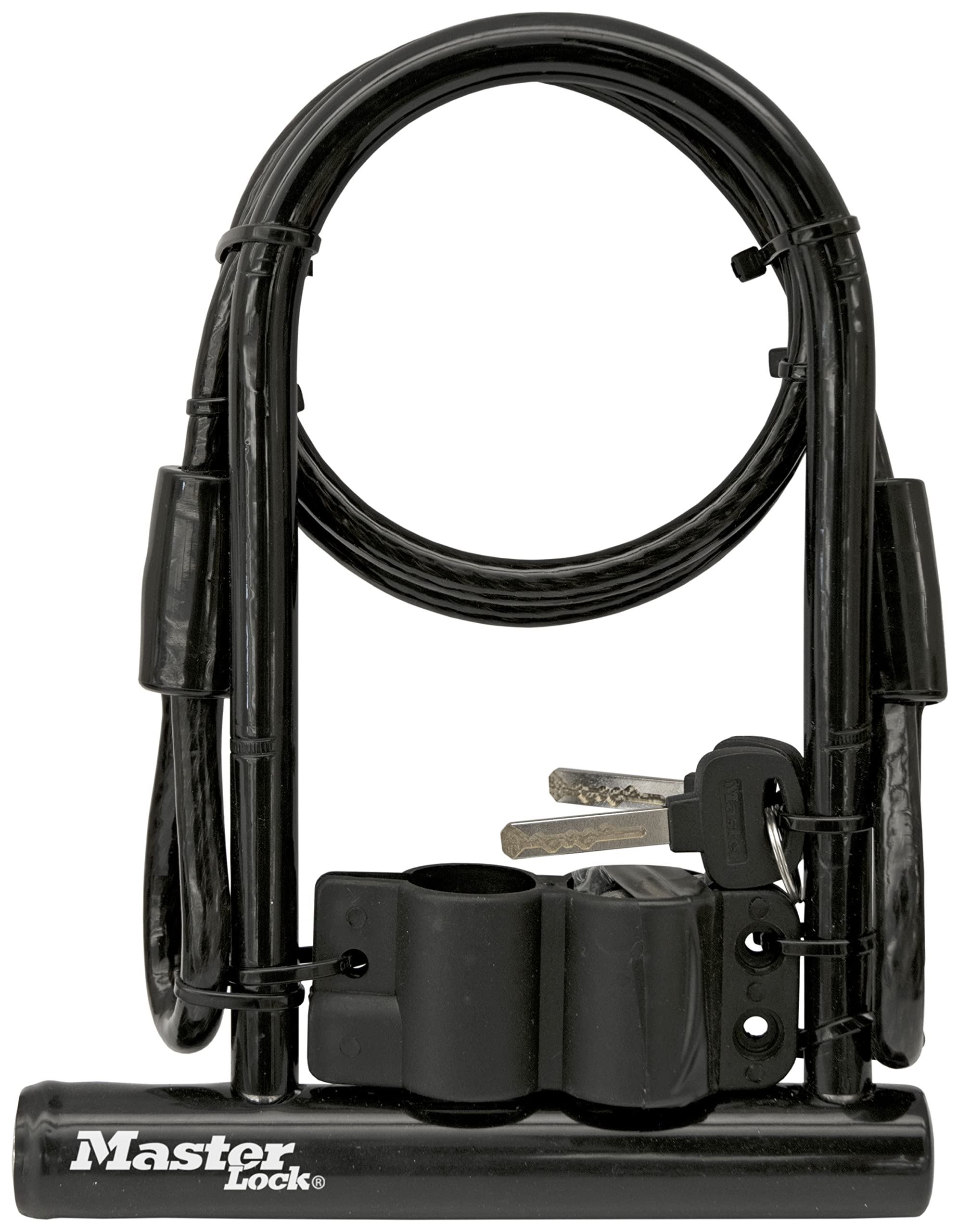 Foto 5 pulgar | Candado Bike Lock Master Lock 7.25 U Con Cable En Forma De Bucle - Venta Internacional.