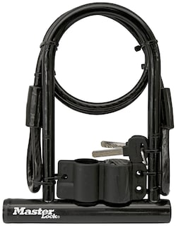 Foto 4 | Candado Bike Lock Master Lock 7.25 U Con Cable En Forma De Bucle - Venta Internacional.