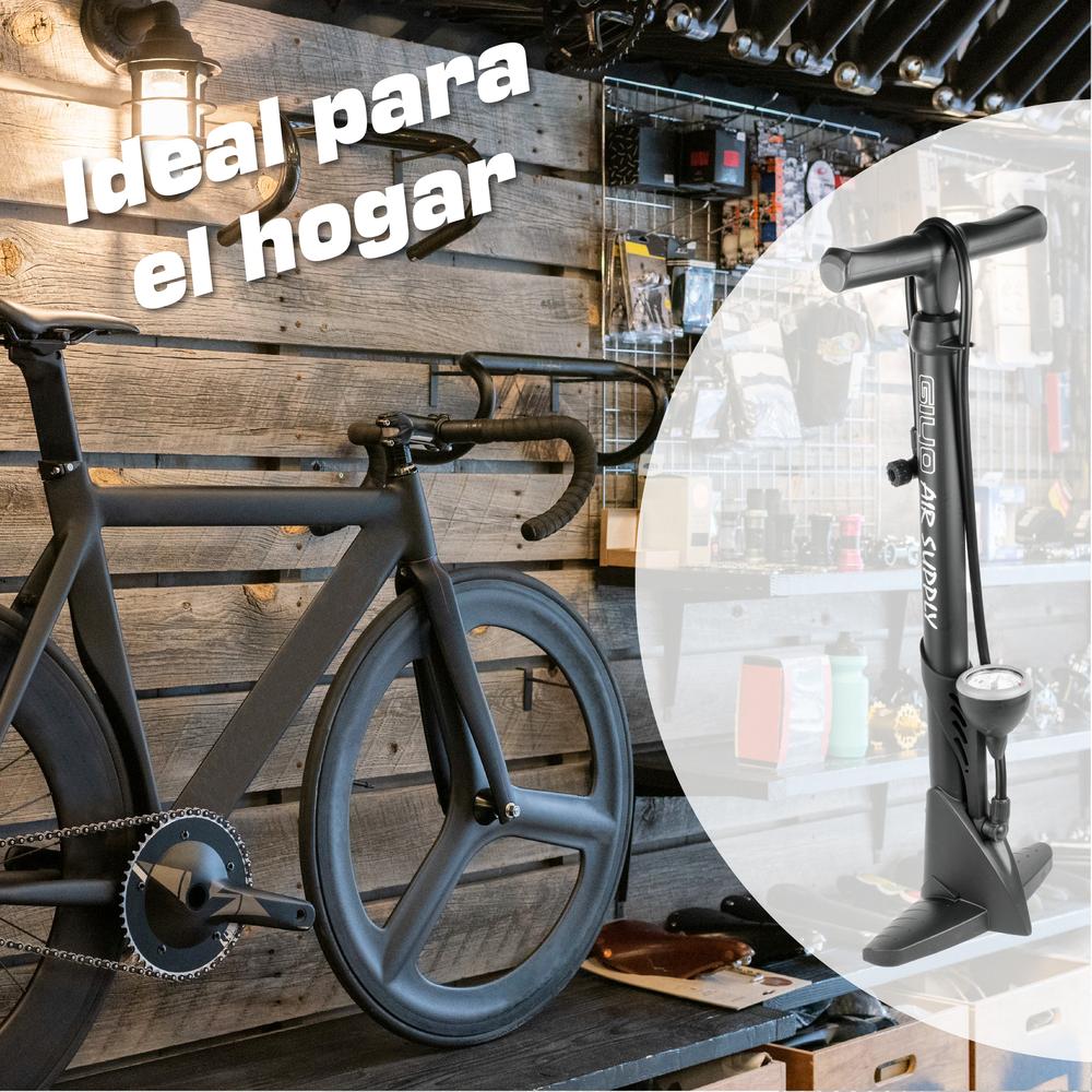 Foto 6 pulgar | Bomba de Aire para Bicicleta con Manómetro Giyo Gf43p