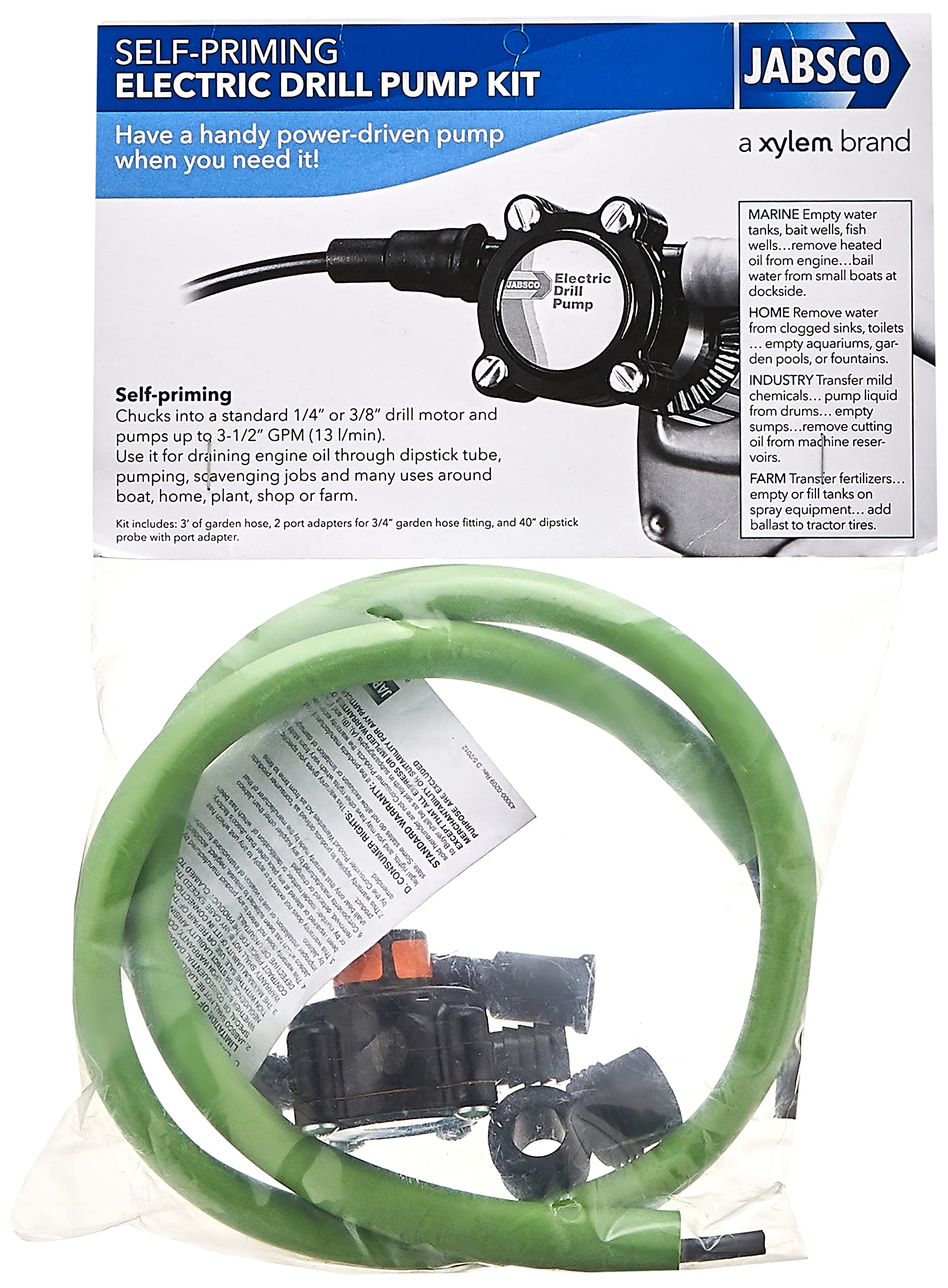 Foto 4 | Kit De Bomba De Perforación Jabsco 17215-0000 Para Navegación - Venta Internacional.