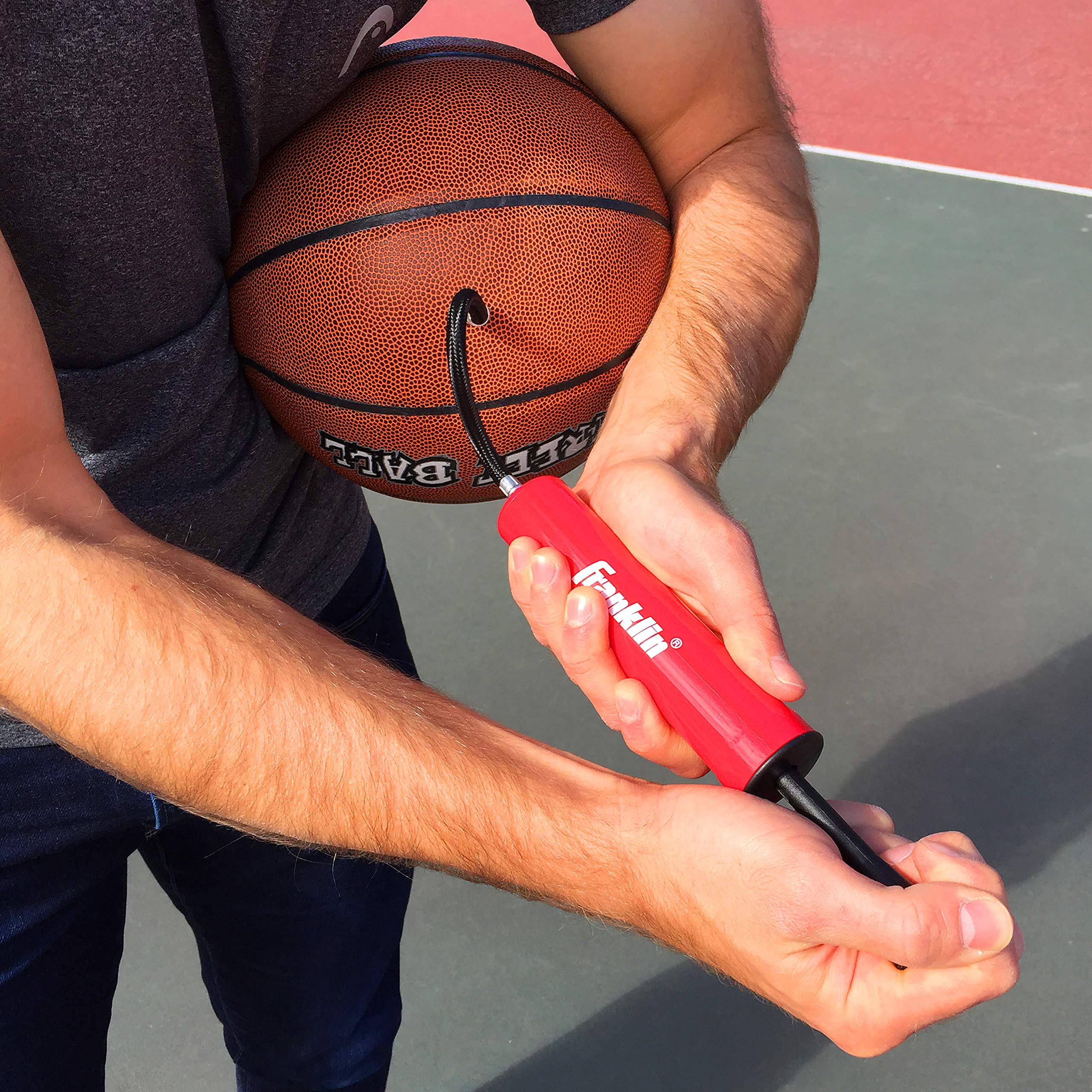 Foto 6 pulgar | Kit De Bomba De Bolas Franklin Sports Perfecto Para Balones De Baloncesto - Venta Internacional.