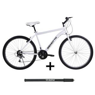 Foto 1 | Combo Bicicleta Benotto Pmo R26 H Blanco Con Bomba De Aire