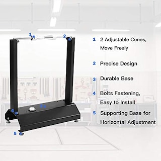 Foto 6 | Balanceador De Ruedas Goplus Para Llantas De Motocicletas Y Bicicletas - Venta Internacional.