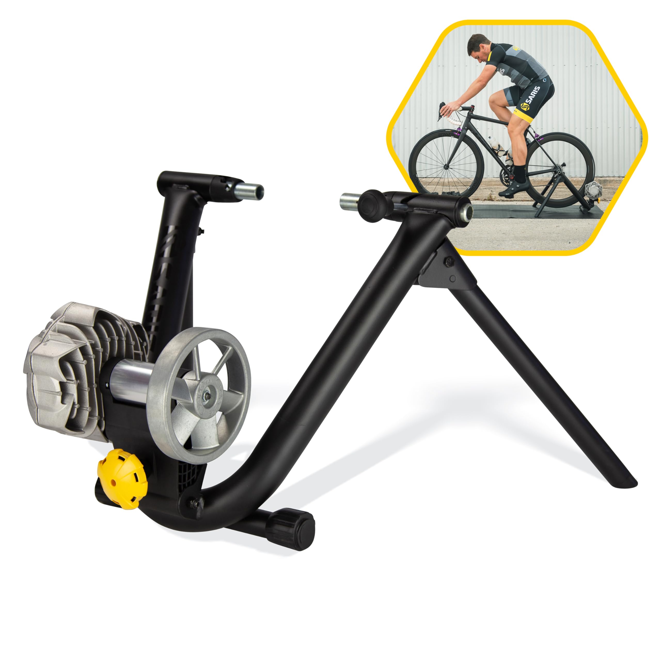 Foto 2 pulgar | El Entrenador De Bicicleta De Interior Saris Fluid2 Se Adapta A Carreteras Y Montañas - Venta Internacional.