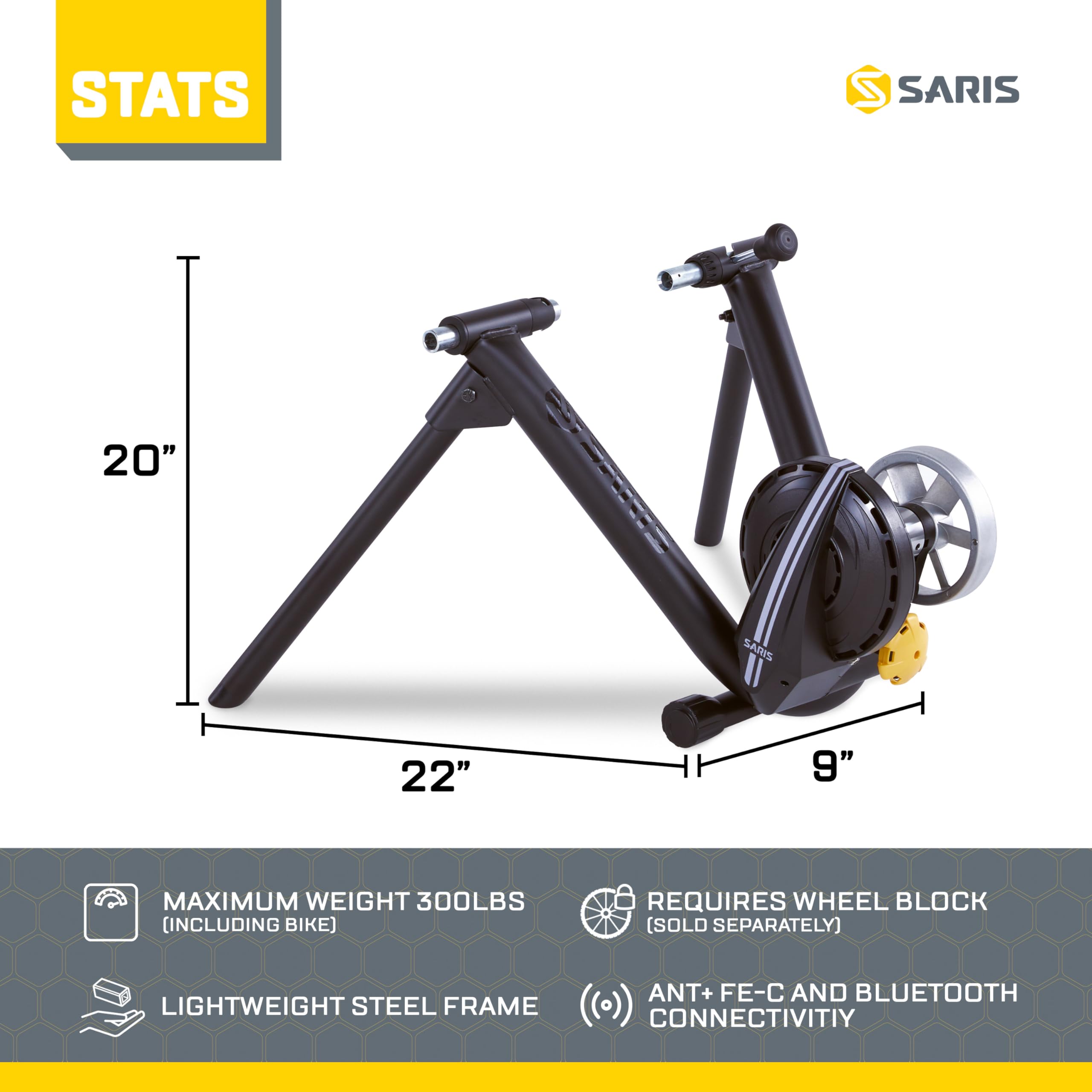 Foto 4 pulgar | Entrenador De Bicicleta De Interior Saris M2 Smart Compatible Con La Aplicación Zwift - Venta Internacional.