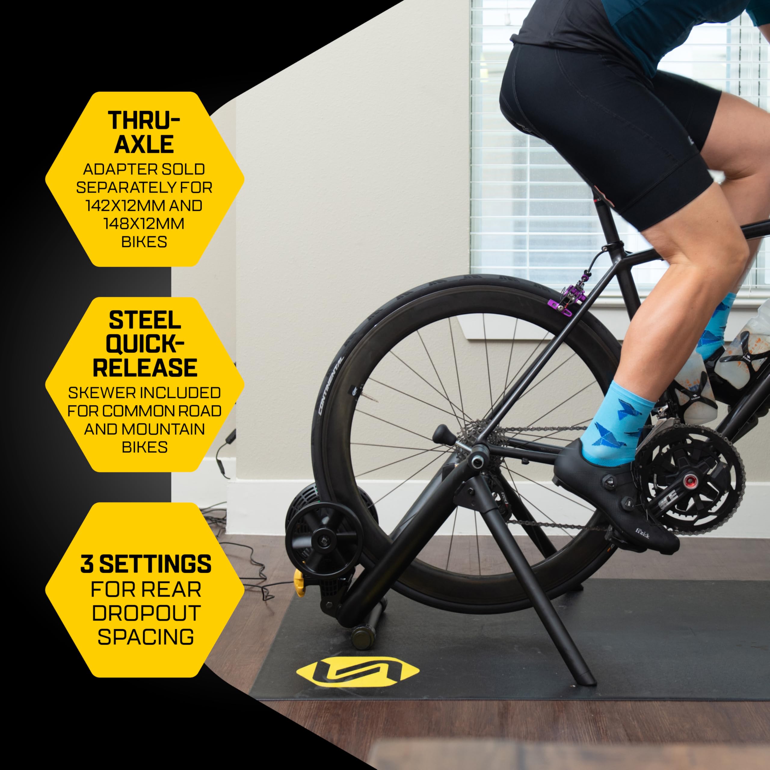 Foto 7 pulgar | Entrenador De Bicicleta De Interior Saris M2 Smart Compatible Con La Aplicación Zwift - Venta Internacional.