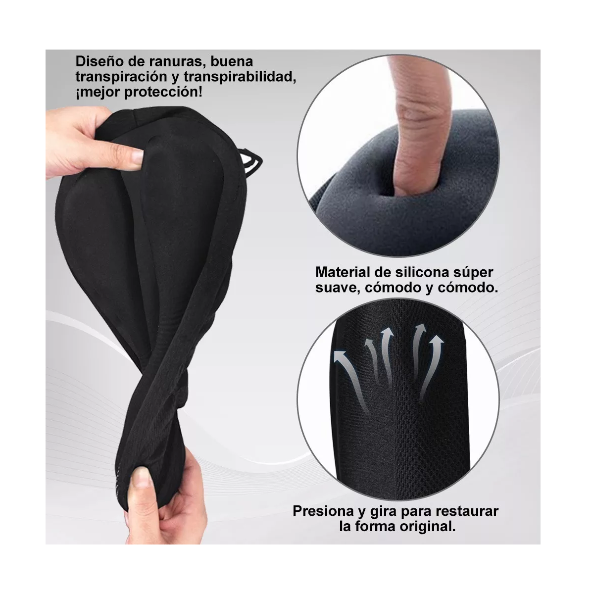 Foto 4 pulgar | Funda Cubre Asiento para Bicicleta Impermeable Eo Safe Imports Esi-8853 Negro