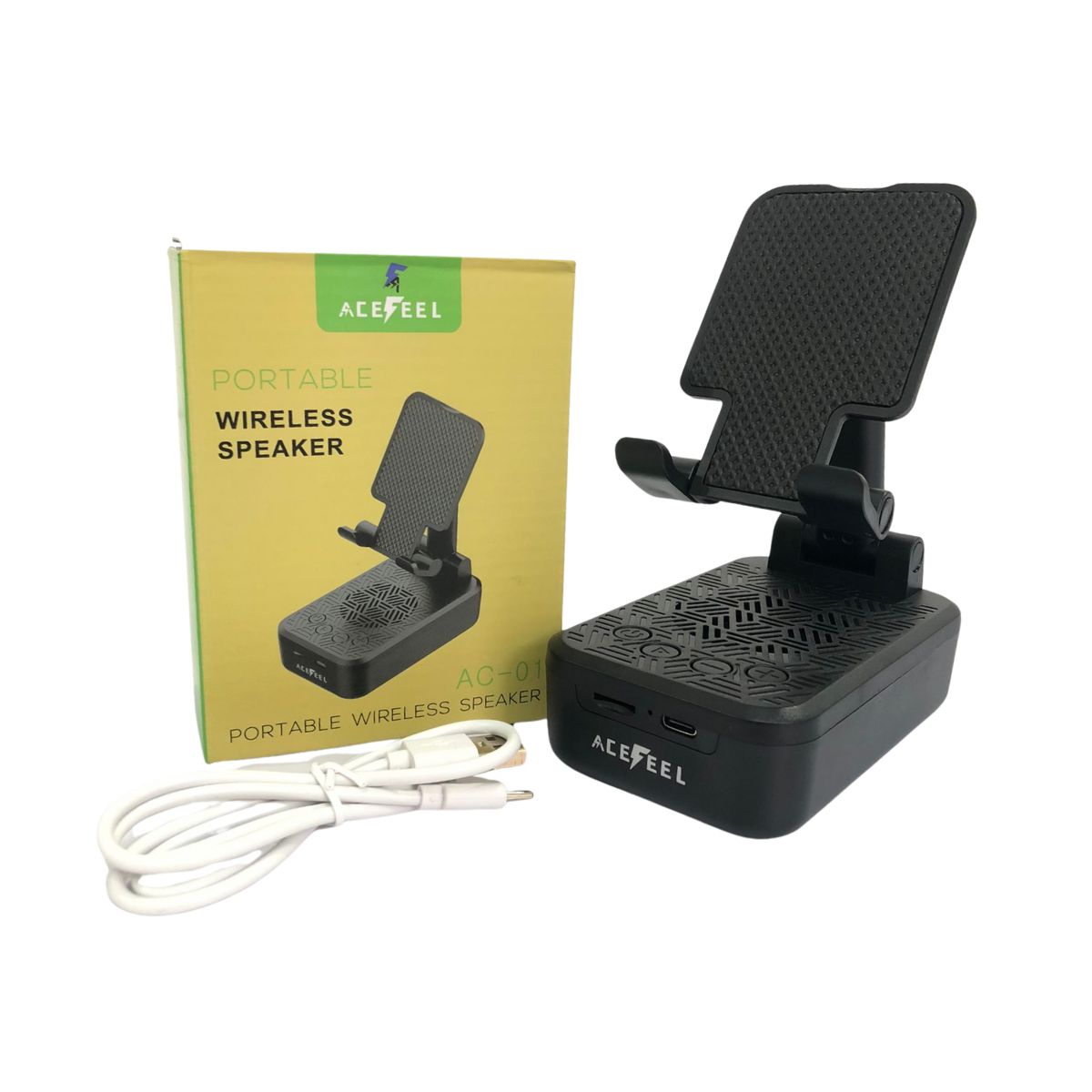 Foto 6 pulgar | Soporte para Celular Con Bocina Jacom Bluetooth Y Antideslizante
