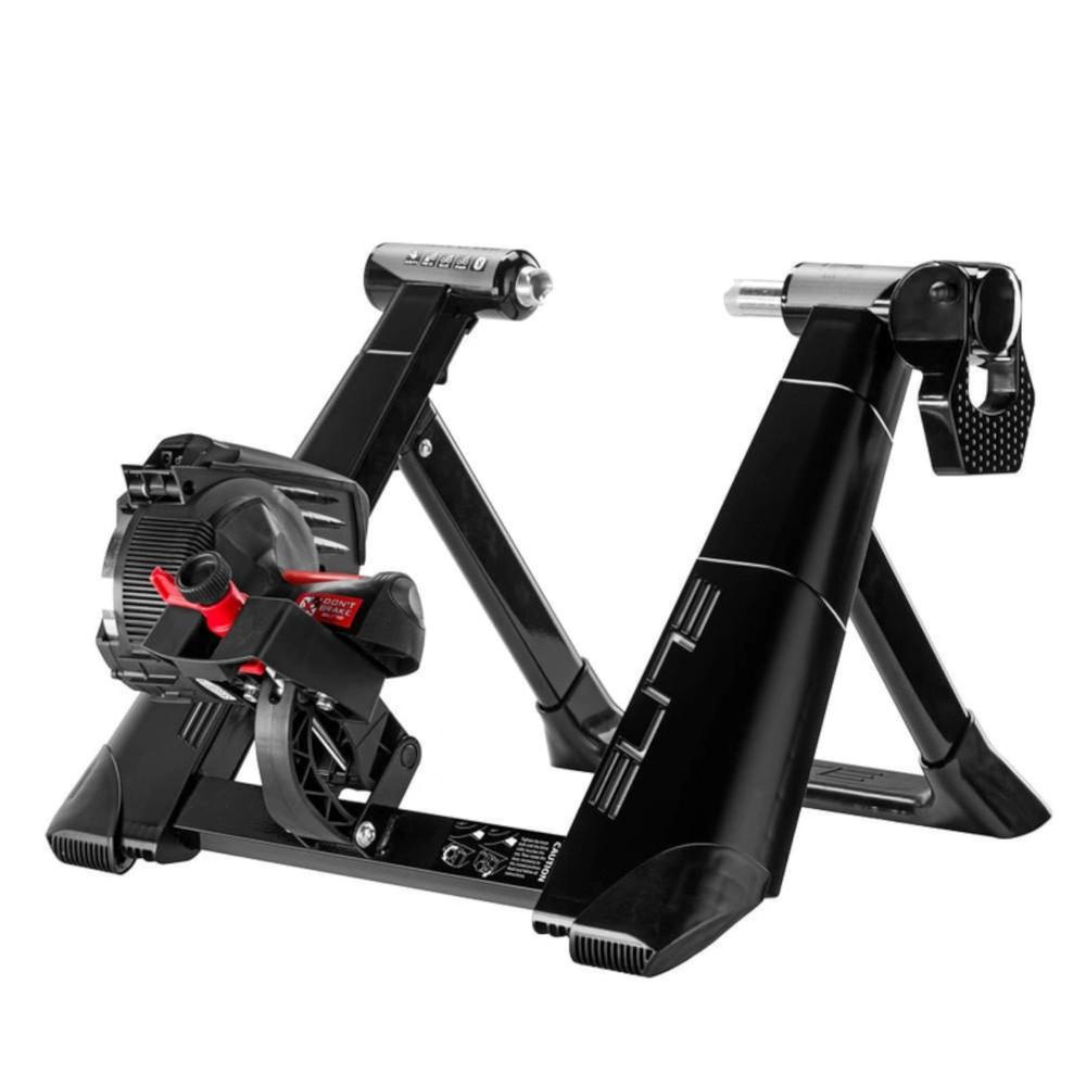 Rodillo Entrenador para Bicicleta Elite Novo Smart color Negro