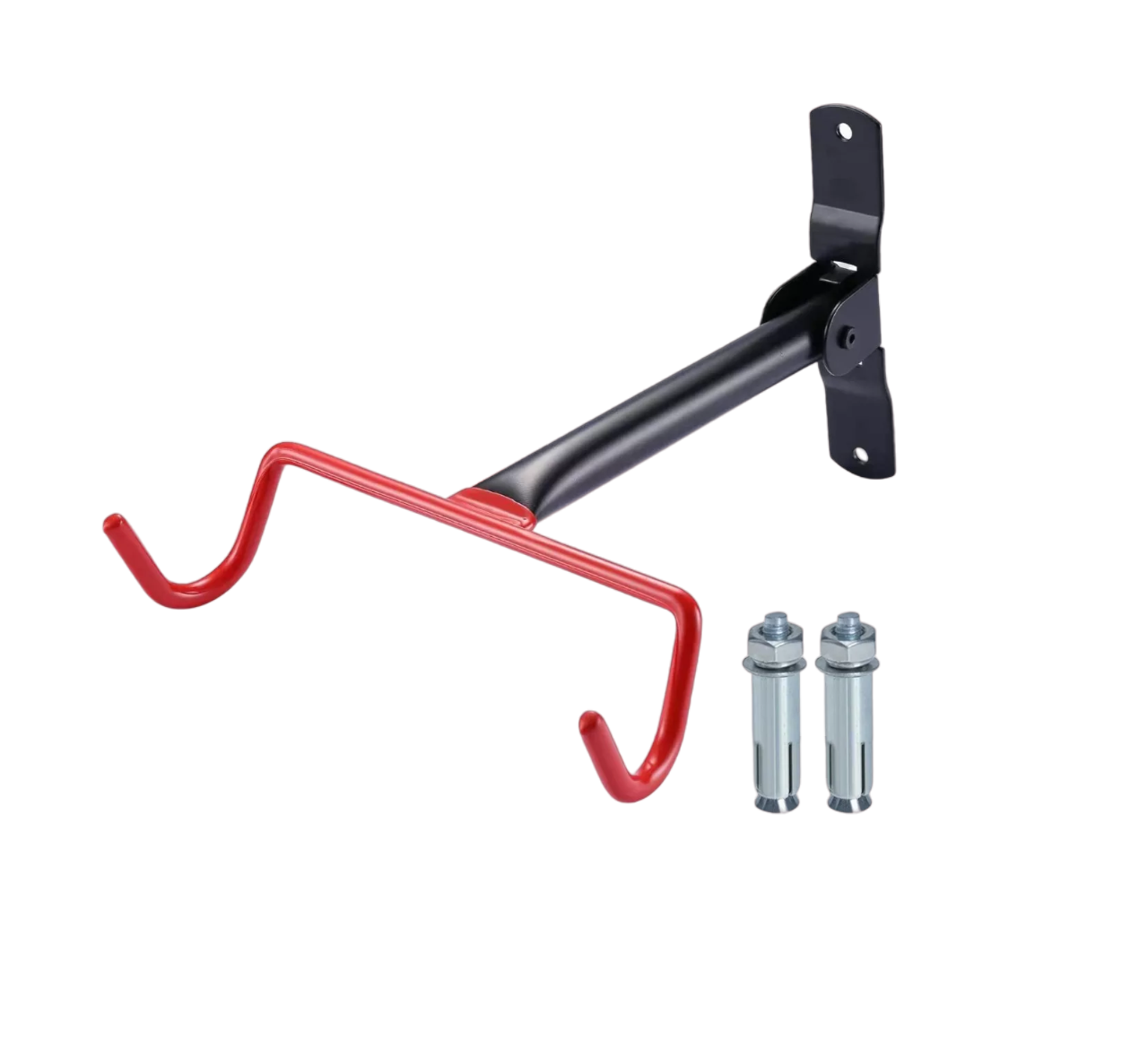 Soporte de Pared para Bicicleta Belug Negro con Rojo