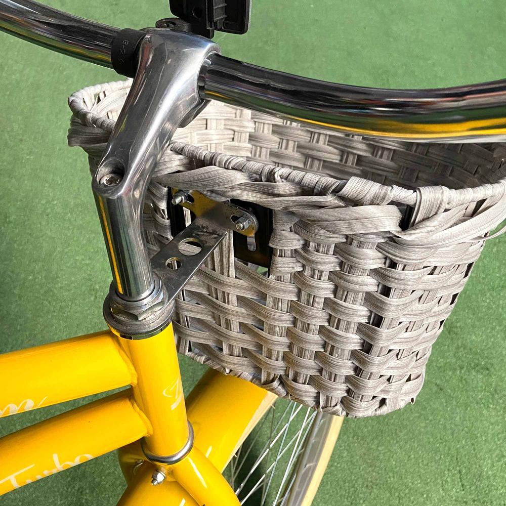 Foto 4 pulgar | Canasta Mariluz Blanca para Bicicleta R26
